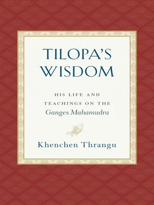 cover image of Tilopa's Wisdom